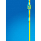 Зошит А4 96арк ТВП офсет ламінат BUROMAX кл. Укр. симв. 2400-38