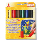 Фарба висувна у вигляді крейди INSTANT Playcolor Pocet набір 6кол. 10511