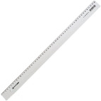 Лінійка 50см пластик BUROMAX BM.5826-50 прозора