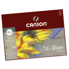 Папір-склейка для пастелі Canson Mi-Teintes 24*32см 160г/м 30арк Сіра гамма CON-400030143R