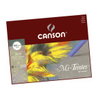 Папір-склейка для пастелі Canson Mi-Teintes 32*41см 160г/м 30арк Сіра гамма CON-400030145R