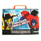 Портфель А4 StarPak 'Transformers' картон пустий на кнопках 195628