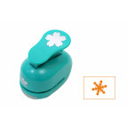 Дирокол фігурний ROSA Talent вирубка 2,5см Сніжинка 881055