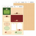 Папір для дизайну Rosa Talent А4 250г/м двостор. Магія троянд-8 5310032