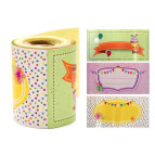 Стрічка паперових наклейок Heyda набір 'Свято' 24шт 96*46мм 203584334