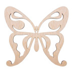 Заготовки для декорування !ПОШТУЧНО 1/2! Rosa Talent (фанера) Метелик-6 20х18см 2863036