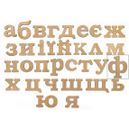 Заготовка для декорування  !ПОШТУЧНО 1/5! Rosa Talent (МДФ) літера "ф" висота 8см 4801331