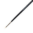 Кисть KOLOS синт плоская Milk №0 1108B