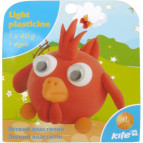 Пластилін легкий Kite 40гр K15-277-2K з очен. Півень