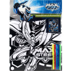Картина по конт. на картоні KITE 28*38см Max Steel з оксамитом MX14-156K