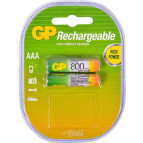Акумулятор ААА (мініпальчиковий) GP 1шт 80AAAHC-2UEC2 NIMH AAA, R03 800mA