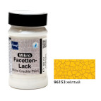 Лак фацетный KREUL Home Design 90мл Микро саморастрескивающийся медиум Желтый KR-96153