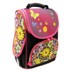Ранець каркасний Smile 974822 Квіточки ортопедичний 34.5*25,5*13см