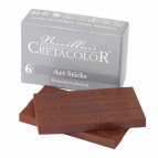 Палочки Cretacolor Сепія суха світла 0,7*1,4см 6шт/короб 90540432