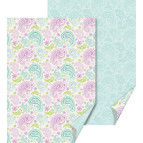 Папір для скрапбукінга Heyda А4 200г/м2 двосторонній Пейслі Пастельна 204772223