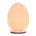 Заготовка для декорування ROSA (МДФ 5мм) "Яйце-3" 14*10,5см 2806010