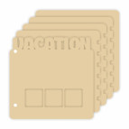 Заготовка для альбому 20*23см ROSA Talent  4арк 'Vacation' 94232018