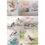 Декупажна карта 29,5*42см ЕВ-Д093 Кішки