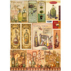 Декупажна карта 29,5*42см ЕВ-Д102 Оливки. Прованс.