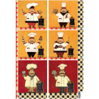 Декупажна карта 29,5*42см ЕВ-Д103 Кухаря