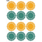 Декупажна карта 29,5*42см ЕВ-Д114 Круглі серветки