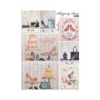 Декупажна карта 29,5*42см ЕВ-Д116 Парижський бутік. Гламур.