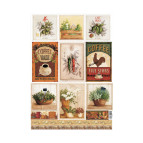 Декупажна карта 29,5*42см ЕВ-Д124 Кофе,трави. Прованс