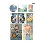 Декупажна карта 29,5*42см ЕВ-Д133 Казкові герої