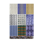 Декупажна карта 29,5*42см ЕВ-Д135 В'язаный візерунок-1