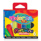 Пластилін 100гр. Colorino набір 6кол. по 18гр. 13871