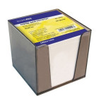 Папір для нотаток 85*85 800арк в пласт. фут. білий ECONOMIX E20999