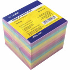 Папір для нотаток 90*90 1000арк кольоровий ECONOMIX E20938-99