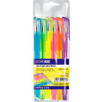 Гелеві ручки ECONOMIX набір 6шт Neon E10512