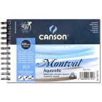 Альбом для акварелі Canson 10,5*15,5см Montval Fin 12арк 300г/м спираль CON-200807154R
