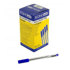 Кулькова ручка ECONOMIX STRIKER 0,7мм пише синім E10211-02