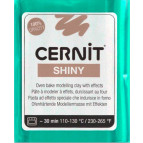 Глина полимерная Cernit Shiny 56гр глитер Зеленая CR-CE0890056600