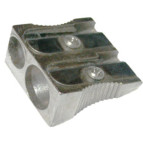 Точилка ECONOMIX на 2 отвора метал E40602