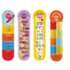 Закладки для книг пластикові Cool For School Education 4шт. CF69105