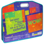 Портфель А3 Cool For School пластик з ліпучкою WOW CF30003-02