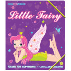 Папка B5 на гумках пластик Cool For School Little Fairy CF32003-02