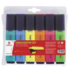 Текстові маркери набір 6шт. OPTIMA O15811