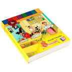 Пластилін 8кол. Cool For School 160г зі стеком Козаки KZ01601