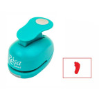 Дирокол фігурний ROSA Talent вирубка 1,6см Слід 880508