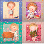 Блокнот для ескізів скетчбук 200*200мм 36арк МАНДАРИН Гапчинська чисті арк. (діз 1799-17116) БК110 (200545)