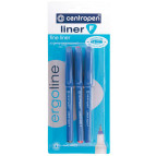 Капілярні ручки Centropen Лінер набір 3шт Ergoline F 4621/3