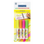 Текстові маркери набір 4шт. Centropen Fax 8052/4/BL