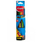 Олівці кольорові 12кол. Maped Color Peps + точилка 183213