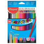 Олівці кольорові 36кол. Maped Color Peps 832017