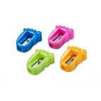 Точилка ZiBi "Ніжка" з контейнером на 1 отвор в асортименті ZB.5578