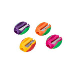 Точилка ZiBi овальна з гумкою в асортименті ZB.5582